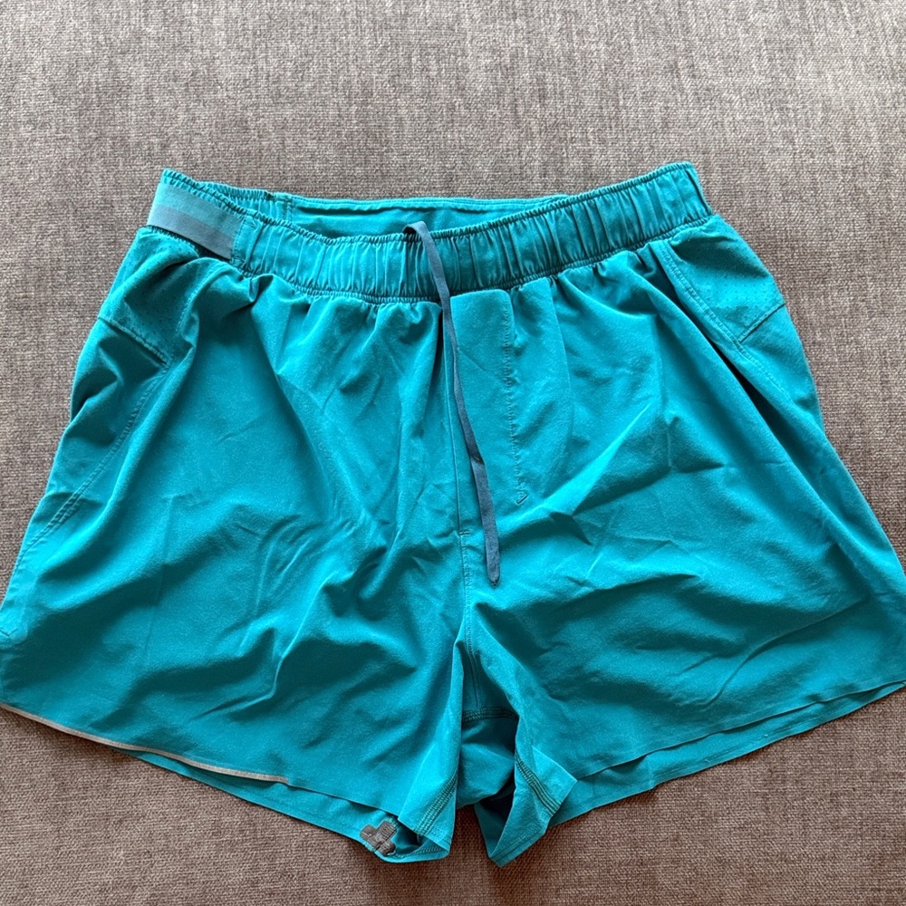 lululemon athletica Turquoise Athletic Shorts